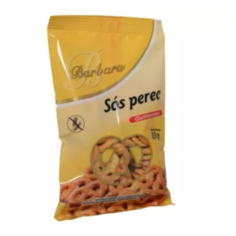 Barbara Bezgluténové slané praclíky 80 g - 13461