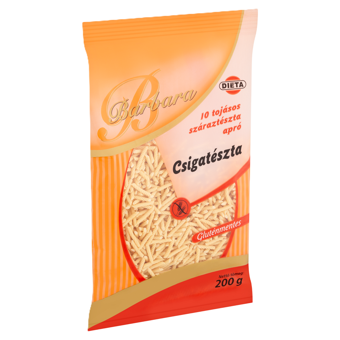 Barbara Bezlepkové Špirálové Cestoviny 200 g - 83191