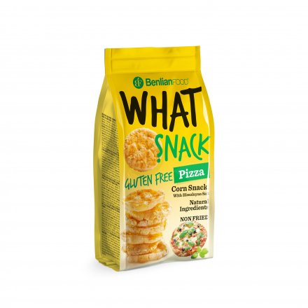 BenlianFood Kukuričný Snack s príchuťou pizze 50 g - 53593