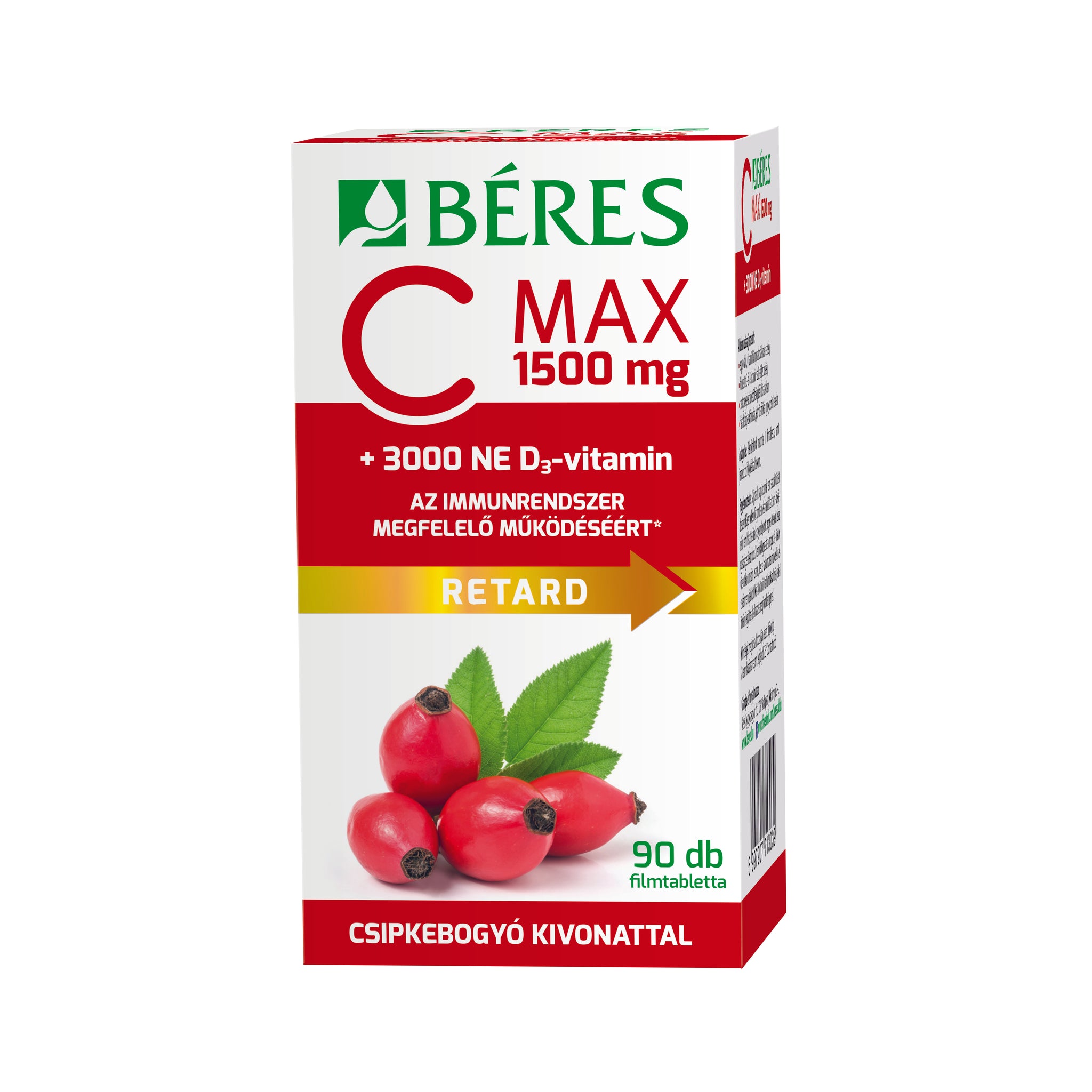 c-max 1500 mg jahody+vitamín D3
