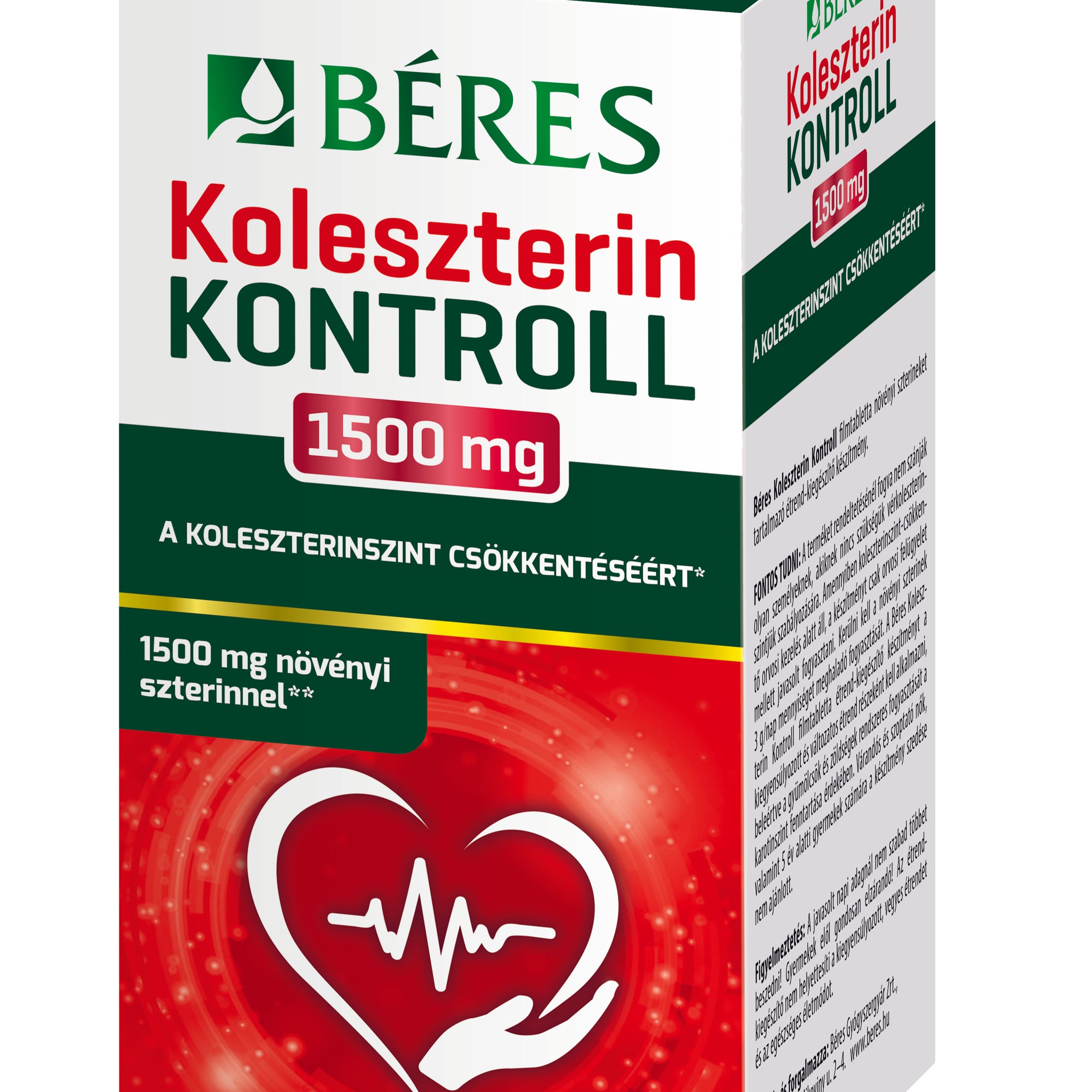 Kontrola cholesterolu v krvi 1500 mg filmových tabliet 60 šálok