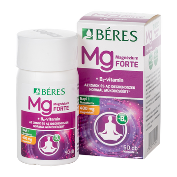 Perorálne magnézium 400 mg + vitamín B6 tablety forte 50