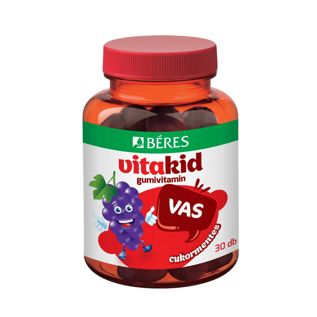 Vitakíd železný gumivitamín 30 kusov