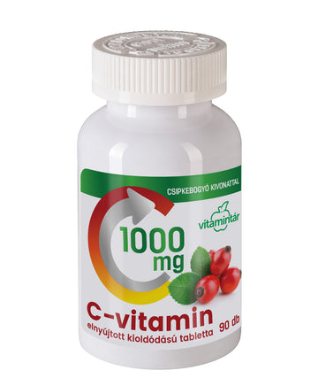 Vitamín C 1000 mg tableta s extraktom z jahody