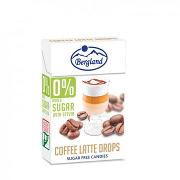 Bergland káva latte bez cukru latte 40 g - 58895
