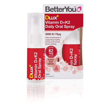 BetterYou Denný ústny sprej s vitamínmi D a K2 12 ml - 54499