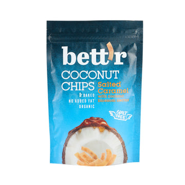 Bettr kokosové chipsy so slaným karamelom 70 g - 52150