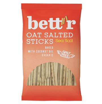 bett´r Ovsené solené tyčinky morská soľ 50 g - 86612