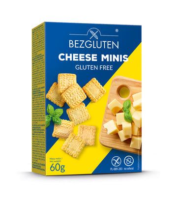 Bezgluten Syrové mini krekry 60 g - 93728