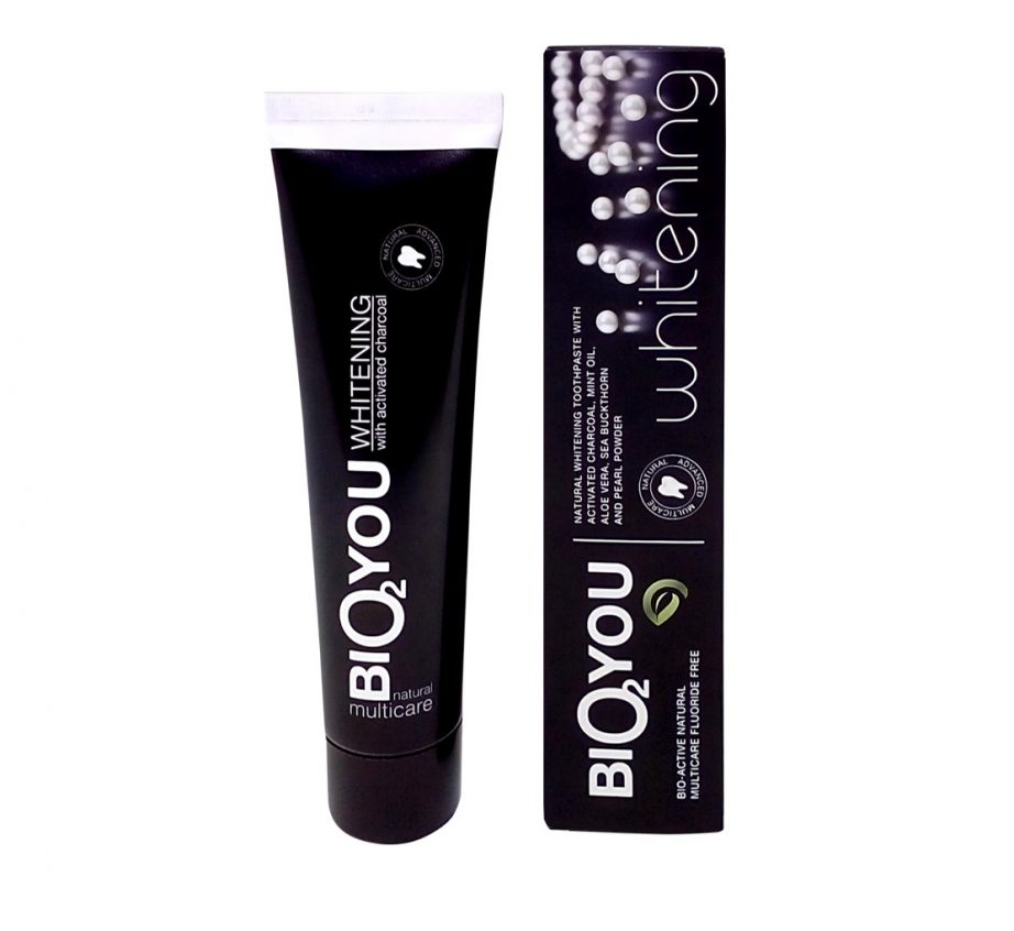 Bio2you bieliaca zubná pasta s aktívnym uhlím 100 ml - 55834