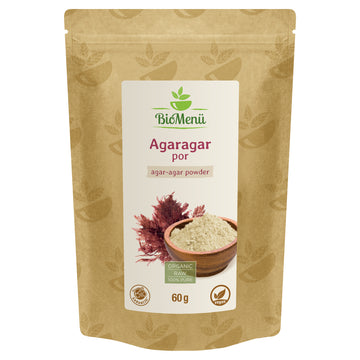 BioMenü Bio Agar-agar prášok 60 g - 96552