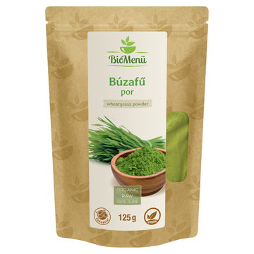 BioMenü Bio Pšeničná Tráva prášok 125 g - 42885