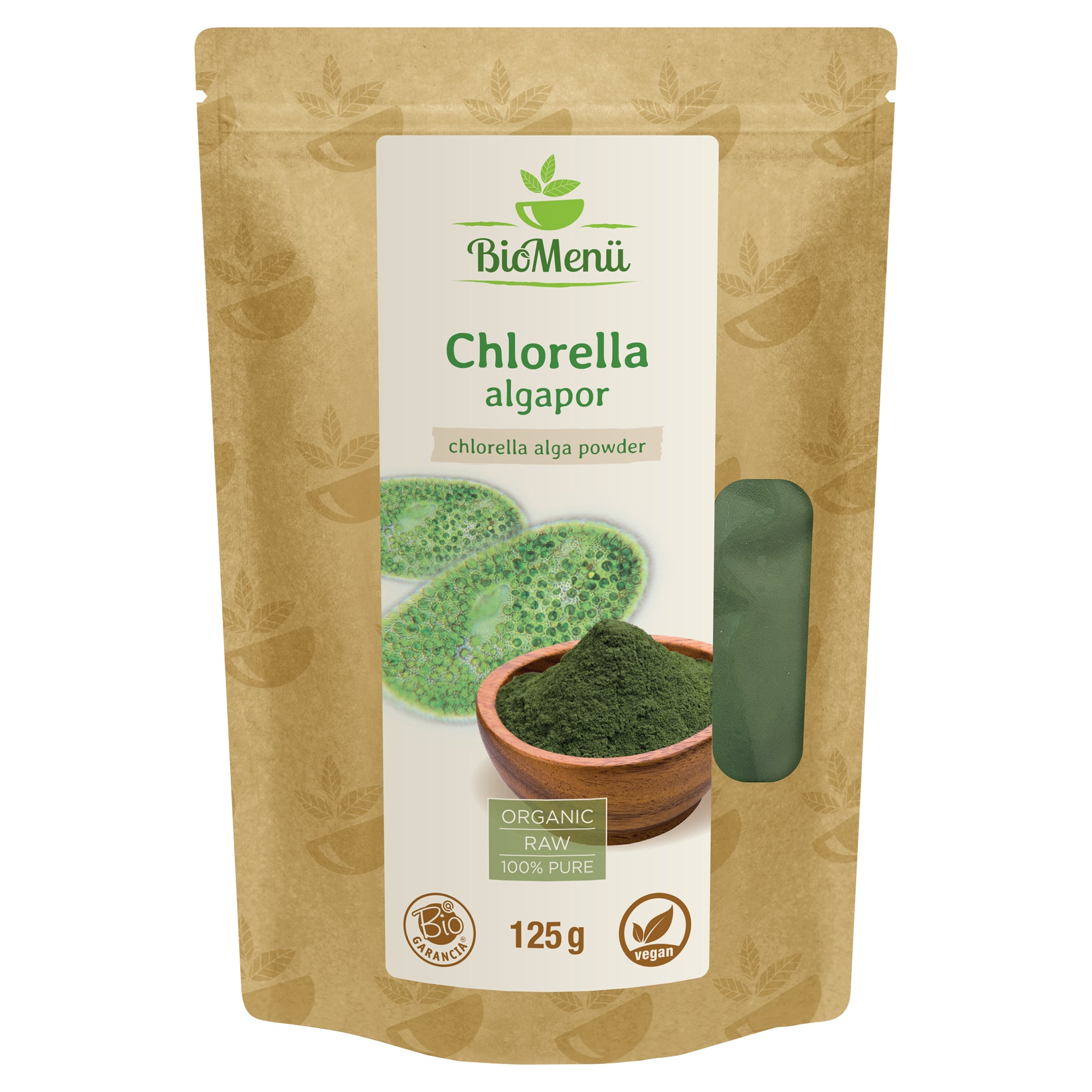 BioMenü bio Chlorella prášok 125 g - 42901
