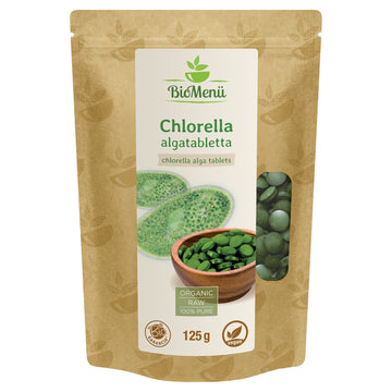 BioMenü Chlorella alga tabletta 125 g - 42900