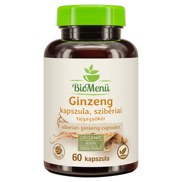 BioMenu bio ginseng sibírske kapsule 60 š. š.