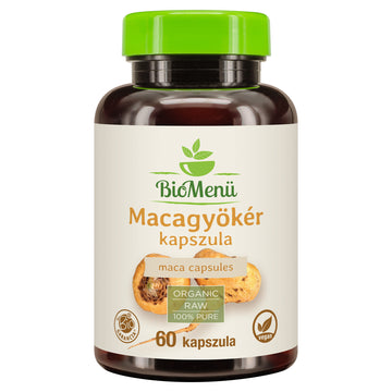 BioMenü Maca koreň kapsuly pre energiu a vitalitu 60 kapsúl - 82863