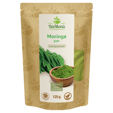 BioMenü Bio Moringa prášok 125 g - 50773