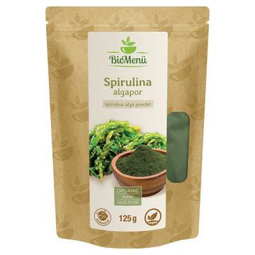 BioMenü Bio Spirulina prášok 125 g - 42907