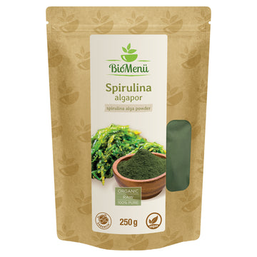 BioMenü bio spirulina alga prášok 250 g - 42906