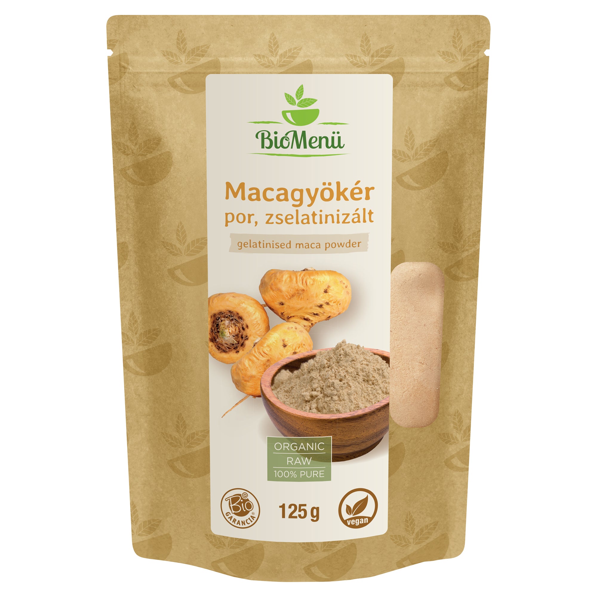 Bio Menü Bio Želatínovaný Prášok z Koreňa Maca 125 g - 48451