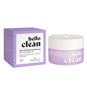 Hello Clean hĺbkovo hydratačný odličovací balzam s kyselinou hyalurónovou 100 ml - 94003