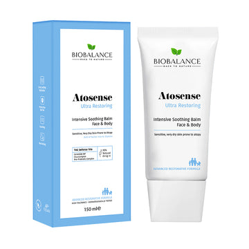 Biobalance intenzívne upokojujúci, posilňujúci balzam na tvár a telo pre veľmi suchú, atópiou náchylnú pokožku 150 ml