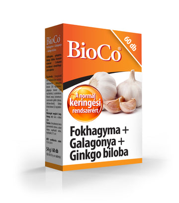 Bioco česnek + melón + gingko biloba tabletky 60