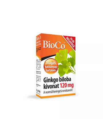 Bioco ginkgo biloba tablety 120 mg 90 šálok