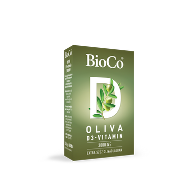 BioCo Oliva D3 Vitamín 3000 IU Mäkké Želatínové Kapsuly 60 ks - 94487