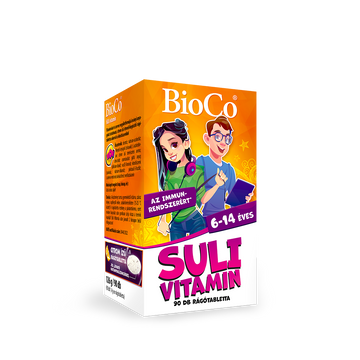 Bioco školské vitamíny žuvacie tabletky 90