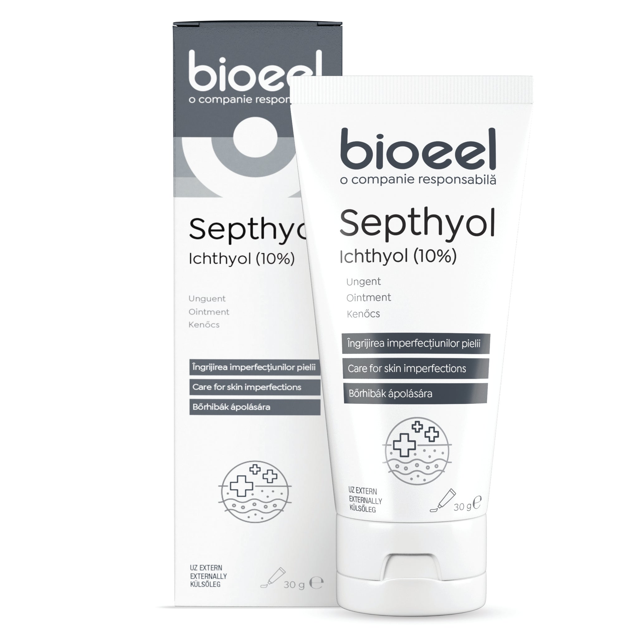 Bioeel Septhyol ichtyolová masť 10% 30 g - 95839