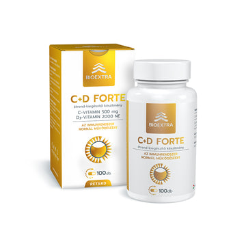 Bioextra c+d forte doplnkové kapsule 100 g