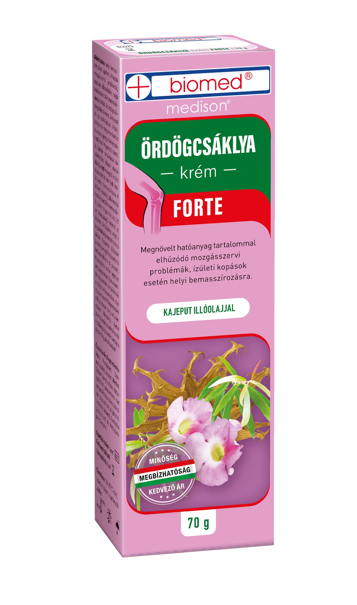 Biomed krém z čertovho pazúra Forte 70 g - 91486