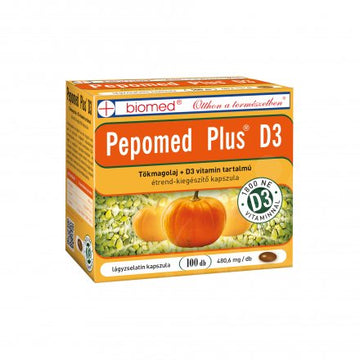 Biomed pepomed plus d3 kapsule 100 šálok
