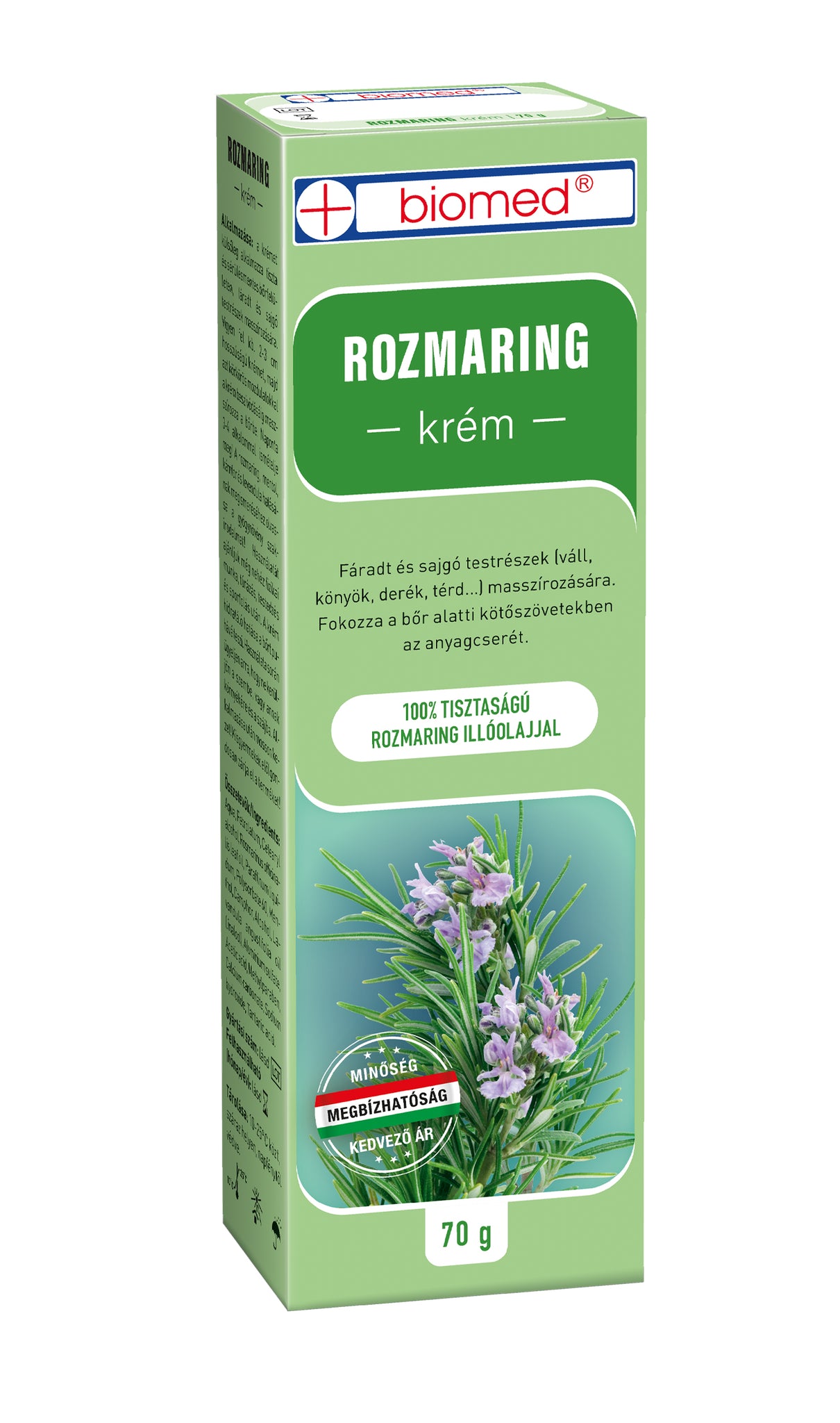 Biomed Rozmarínový krém 70 g - 14536