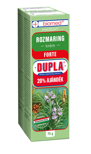 Biomed Rozmarínový krém Forte dvojbalenie 140 g - 92157