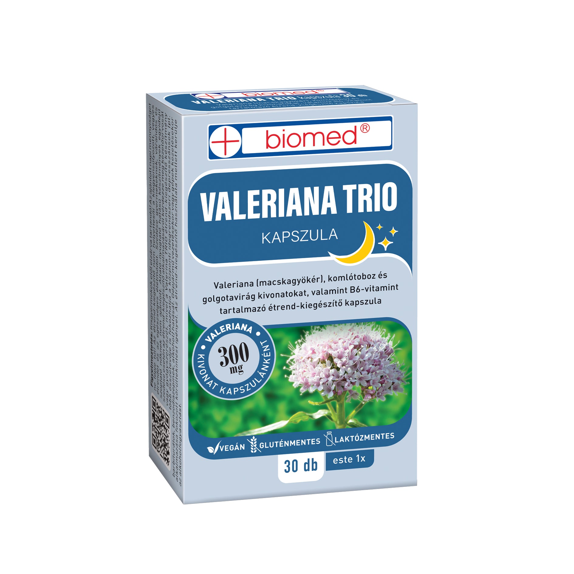 Biomed valeriana trio 30 šálok
