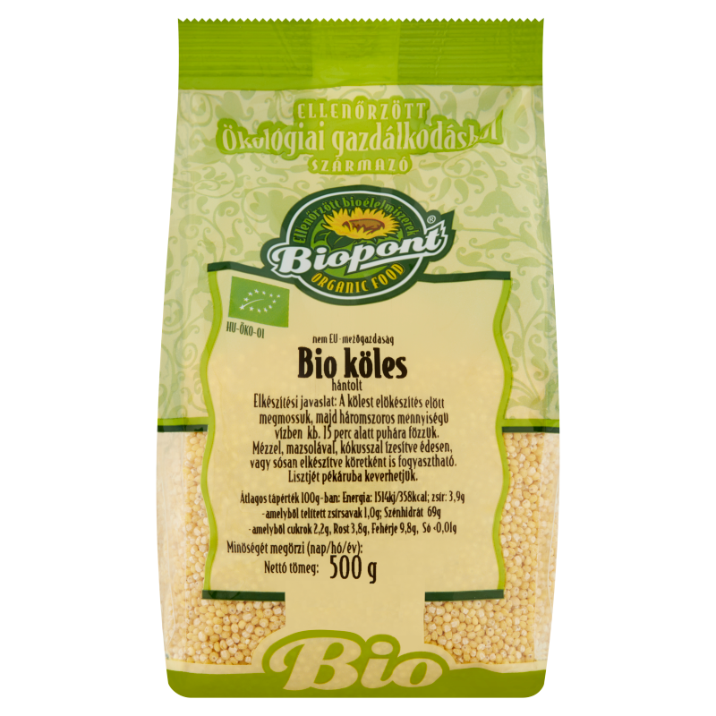 Biopont BIO lúpané proso 500 g - 21765