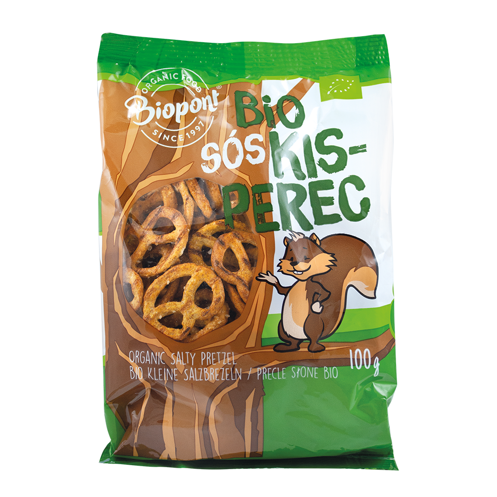 Biopont Chrumkavé BIO Slané Praclíky 100 g - 21785