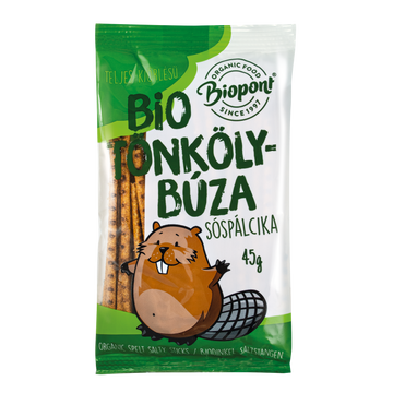 Biopont celozrnné špaldové soľné tyčinky 45 g - 18345