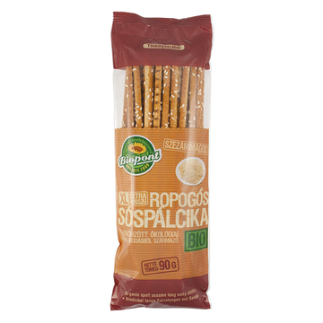 Biopont Bio extra dlhé špaldové tyčinky so sezamom a soľou 90 g - 34157