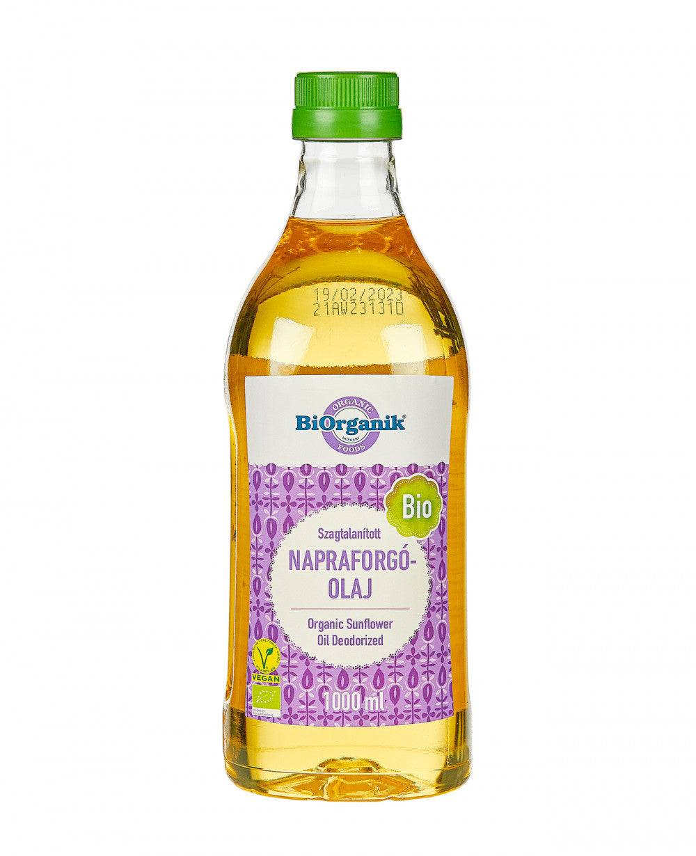BiOrganik BIO slnečnicový olej dezodorizovaný 1000 ml - 51657