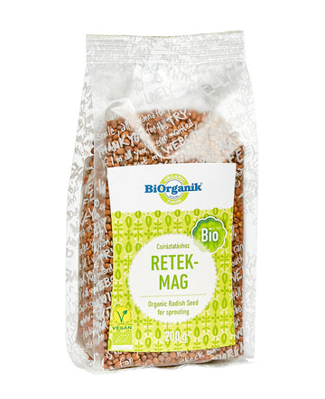 Biorganik bio semienka reďkovky na klíčenie 200 g - 21865