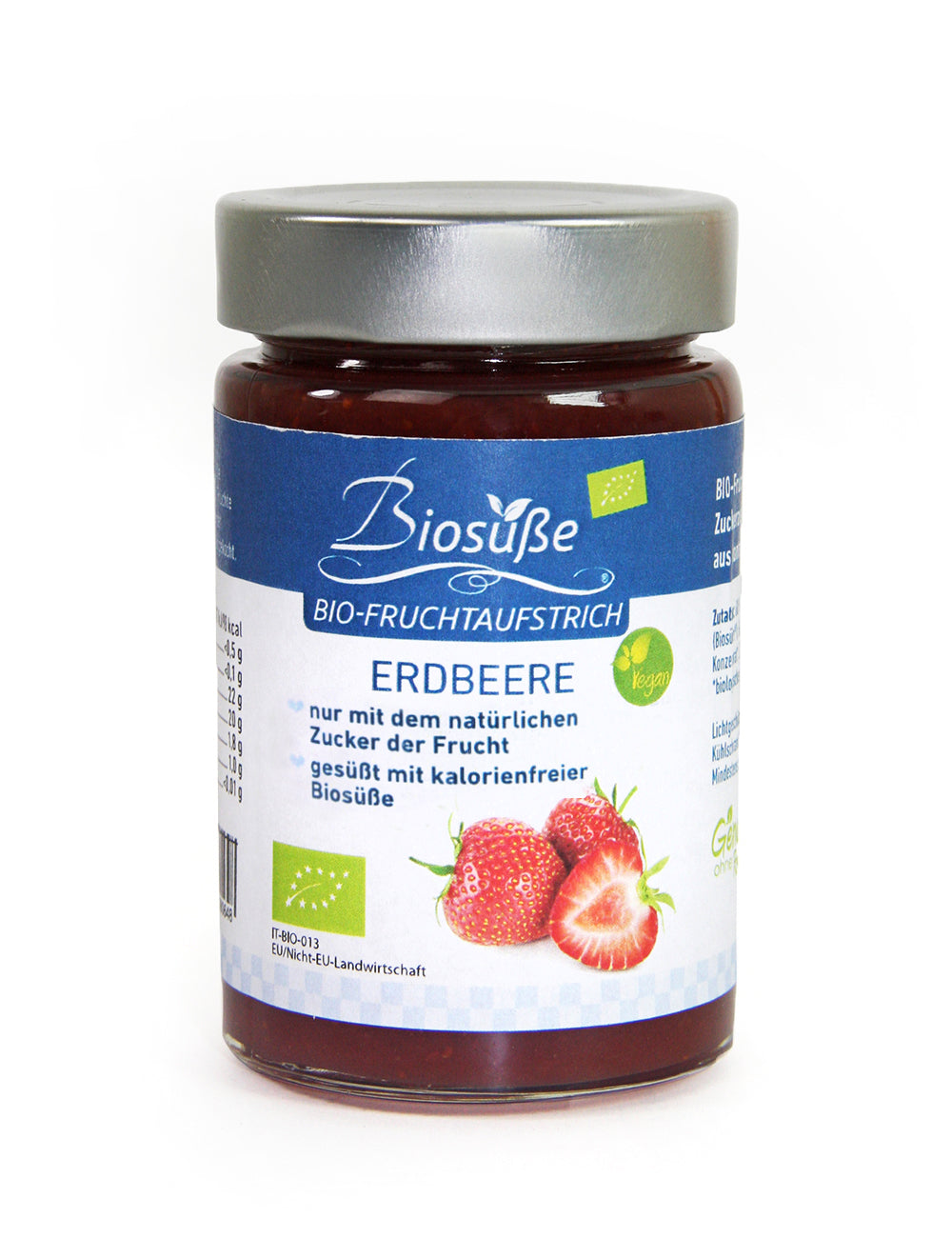 Biosüsse bio jahodový krém 220 g