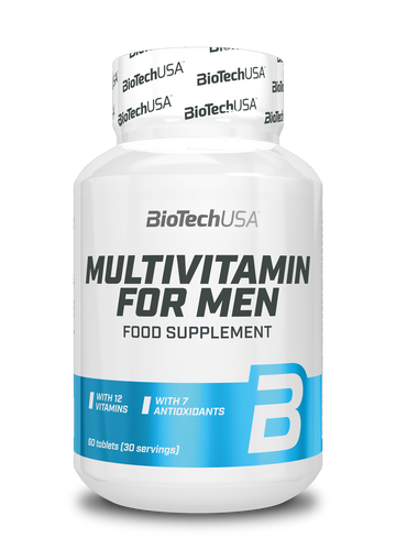 BioTech USA Multivitamín pre mužov 60 tabliet - 20057