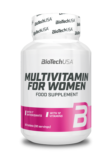 BioTech USA Ženské multivitamíny 120 tabliet - 20058