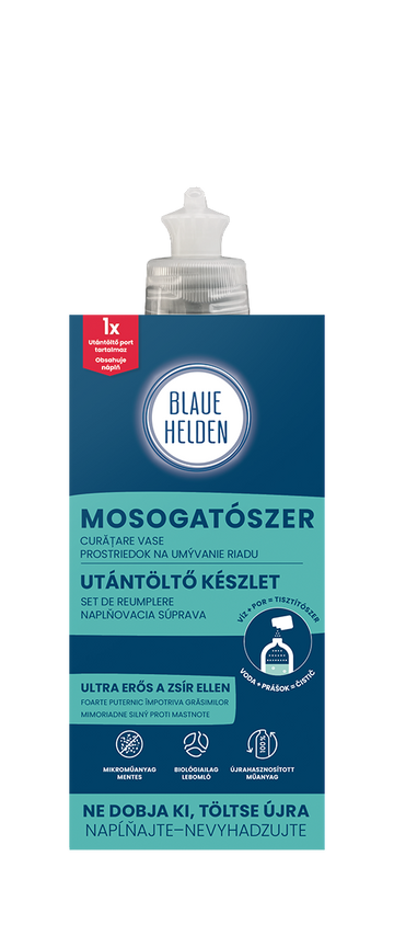 Blaue Helden prášok na umývanie 750 ml