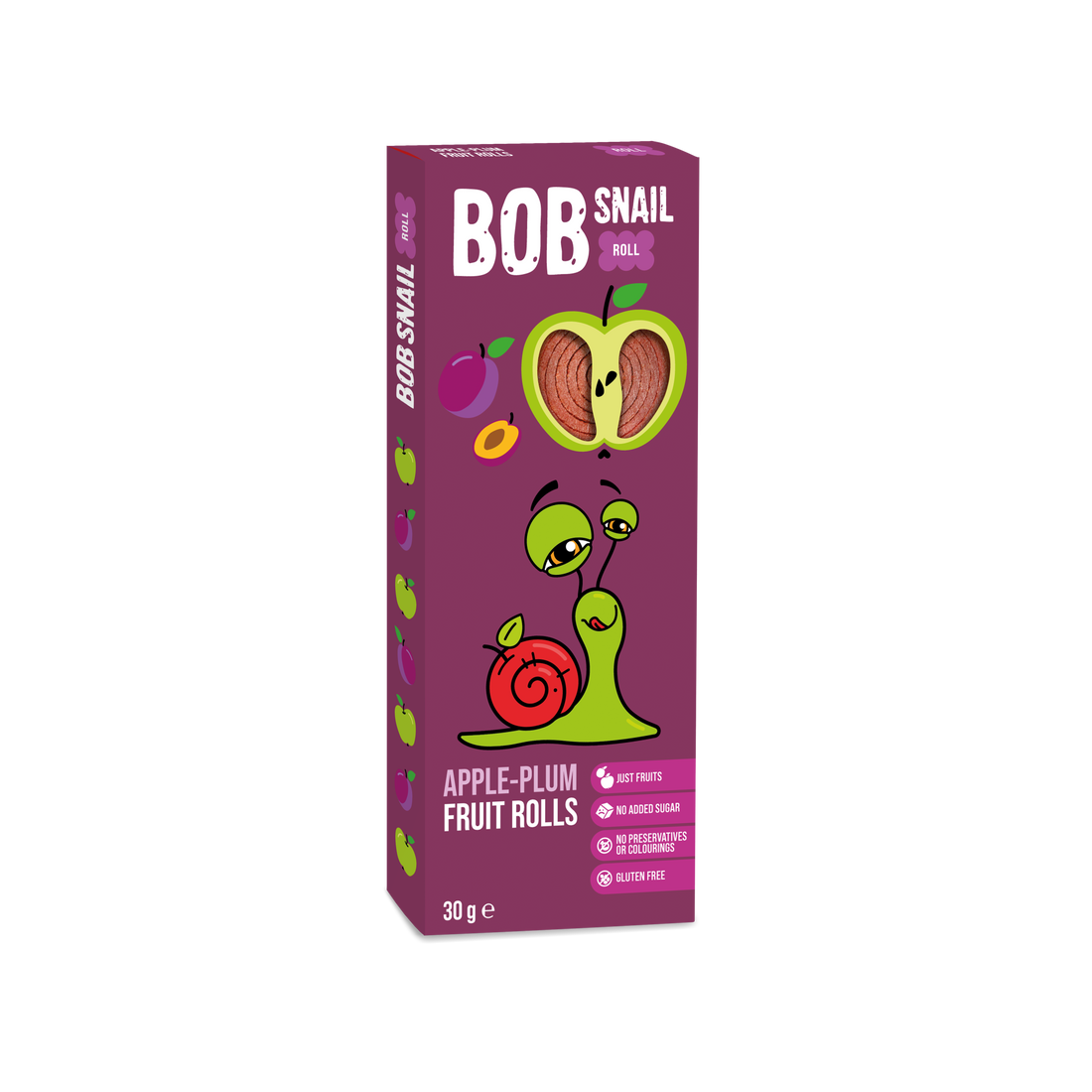 Bob Snail ovocný kruh jablko-sliva 30 g