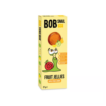 Bob Snail ovocná želé jablká citrónové knedle 27 g