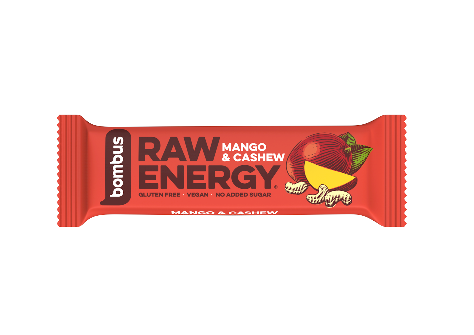 Bombus raw slices energy mango a keso 50 g